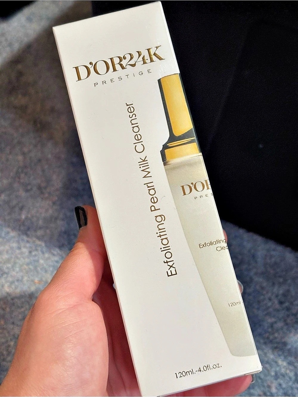 D'Or24K Exfoliating Pearl Milk Cleanser Facial Cleanser 120ml NWT